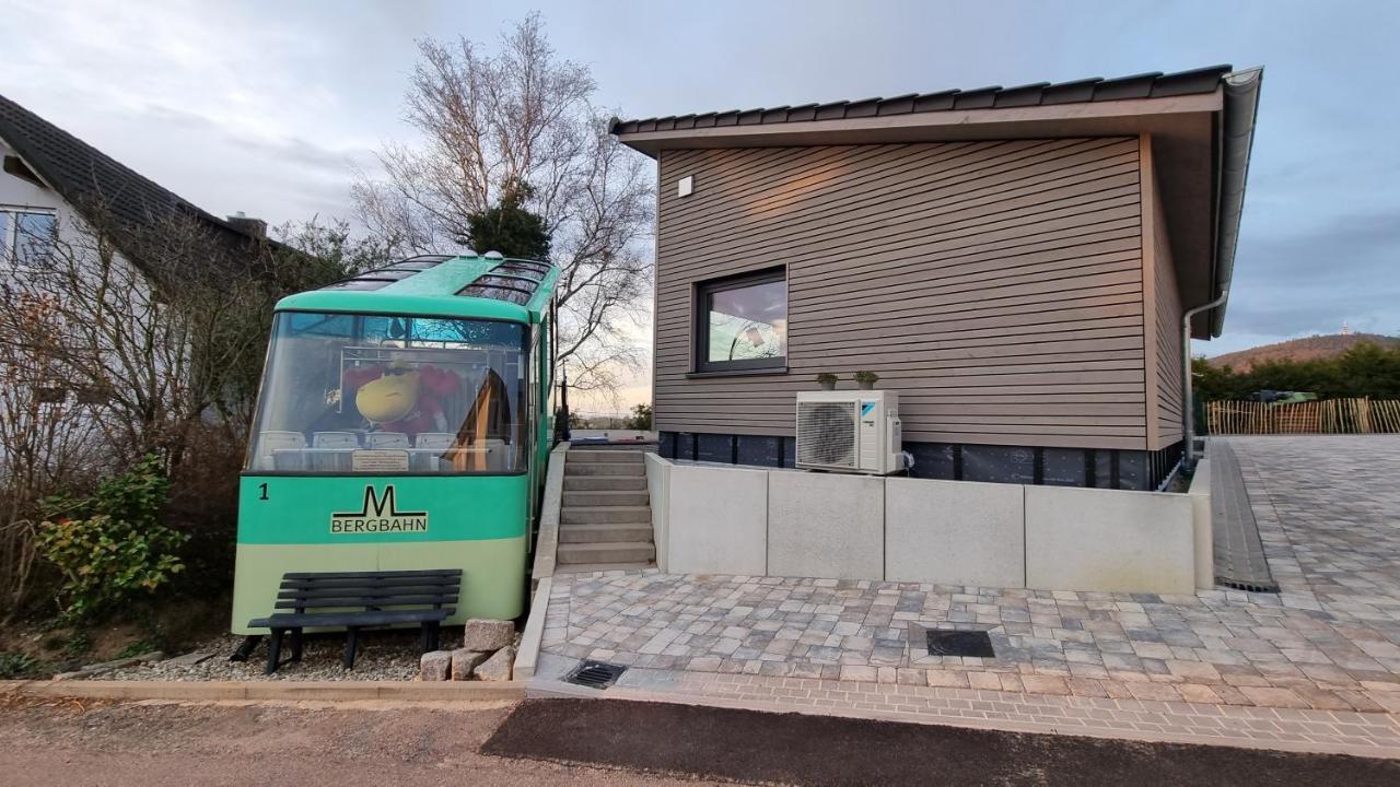 Exklusives Holzhaus Mit Bergbahn - Baden-Baden Im Schwarzwald Villa Buitenkant foto