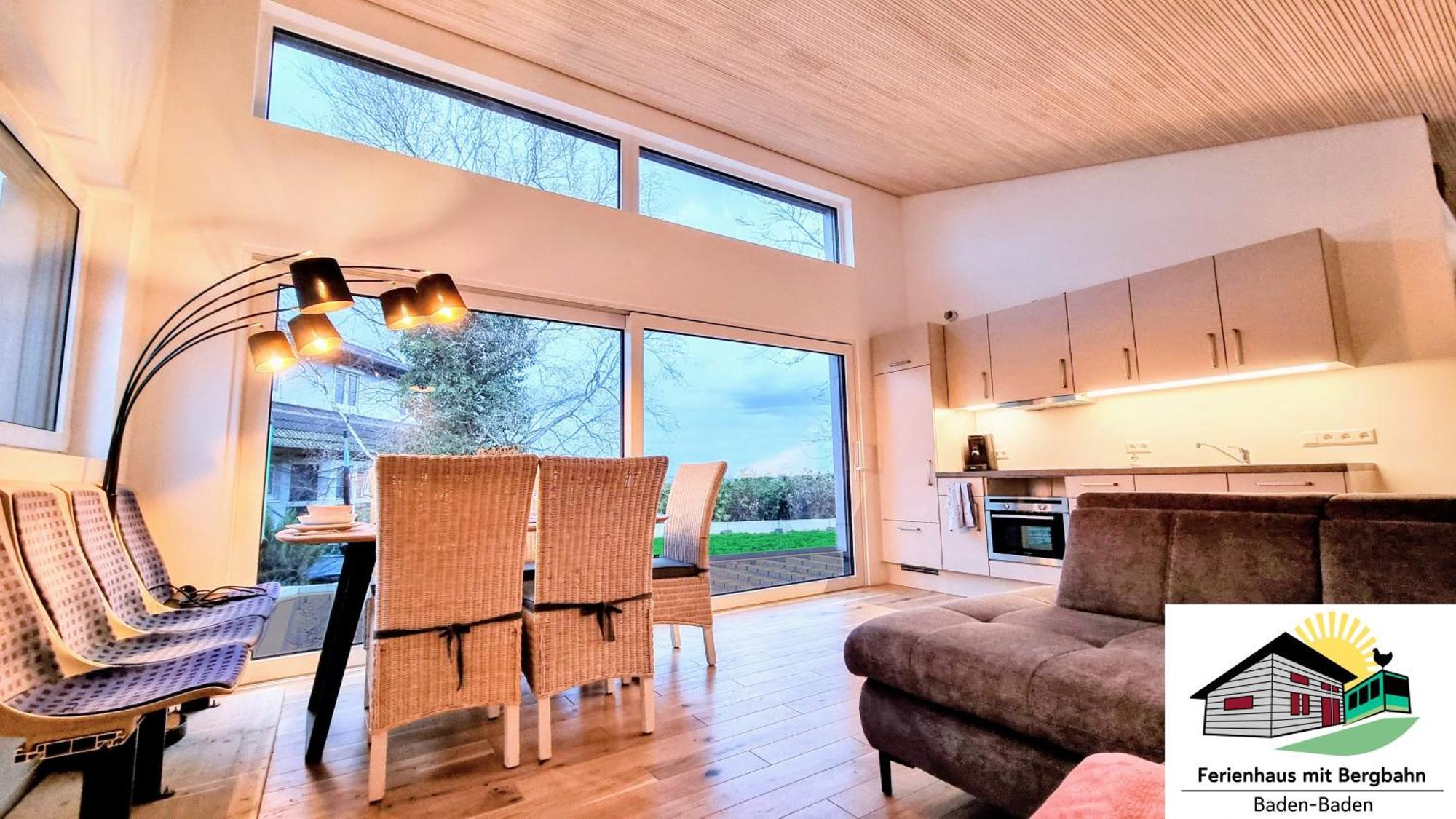 Exklusives Holzhaus Mit Bergbahn - Baden-Baden Im Schwarzwald Villa Buitenkant foto